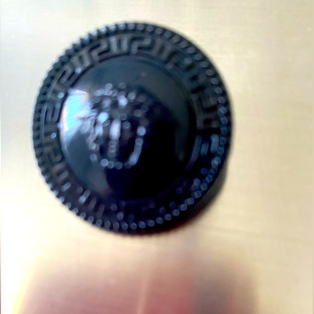 Versace 9 Large Authentic Plastic Buttons Vintage - image 2